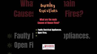 What are the main causes of House fires?