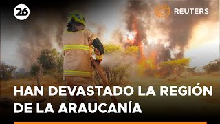 Incendios forestales arrasan la Araucanía chilena | #Reuters