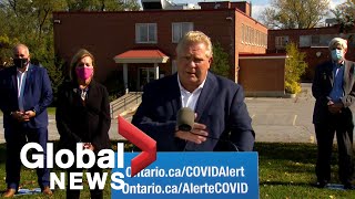 Coronavirus: Ford calls for more funding from Ottawa to assist in long-term care improvements | FULL