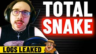 This Streamer is TRAPPED in his own LIES (Calls & Logs LEAKED)