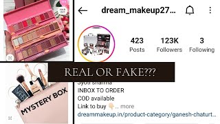 Dream makeup Review |Dream makeup Instagram page review ||  REAL OR FAKE??😱 || Priyanka Soni