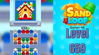 Sand loop level 659 Walkthrough Solution