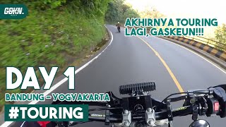 #TOURING - Bandung-Yogjakarta, Akhirnya Touring Lagi / DAY 1 #GSKN #touringjogja