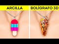 ARCILLA POLIMÉRICA VS. BOLÍGRAFO 3D || Miniaturas coloridas y accesorios caseros que adorarás