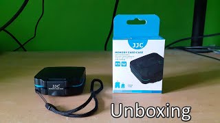 JJC Memory Card Case Unboxing