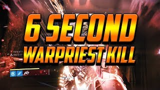 KILLING THE WARPRIEST IN 6 SECONDS! [WORLD RECORD]