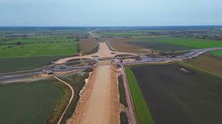 A14 construction site Lüderitz - Stendal-Süd 01/2025