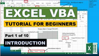 Excel VBA Tutorial for Beginners (Part 1/10): Introduction