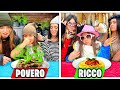 RICCHI VS POVERI AL RISTORANTE 🍕 CON ILARY ZIA ROMA E ZIA NICOLE!