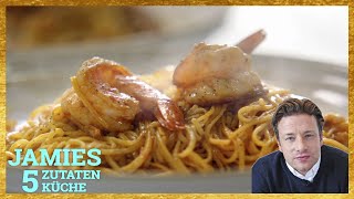 Jamie Oliver - Garnelen Pasta