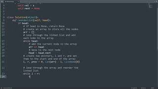 Leetcode 143. Reorder List in Python | Python Leetcode | Python Coding Tutorial | Python Coding ASMR