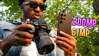 Galaxy S23 Ultra vs $5,000 PRO Camera (Sony A7RV) - Blind Test