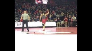 Rutgers 149-pound wrestling Anthony Ashnault wins final home match at the RAC