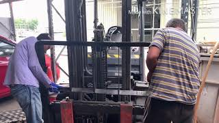 How to Repair backrest forklift