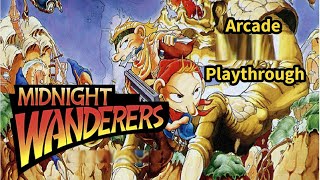 [CPS1]Three Wonders: Midnight Wanderers Arcade - Playthrough