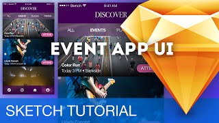 Sketch 3 Tutorial Clothing Store App Ui Ios Sketchapp Tutorial Design