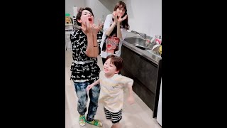 弟乱入…😱「なにわ男子 ちゅきちゅきハリケーン」ダンス 踊ってみた🕺✨【IORIKUN TV dance video TikTok 🕺🕺🕺2022】#TikTok #Shorts