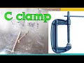 how to make c clamp, making heavy duty c clamp,