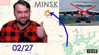 yUpdate from Ukraine | Ruzzia lost the most important airplane in Belarus