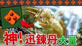 絶対やるべき！迅錬丹の救済イベクエきた！鎧玉やマカ油も沢山の「烈禍襲来：超速電導」をマカ錬金のために周回だ【モンハンサンブレイク】