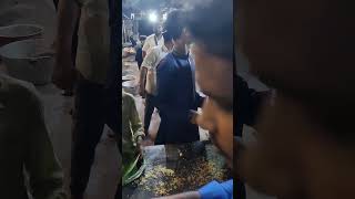 పీర్ల పండుగ రోజు charminar దగ్గర food distribution🍚🥗🍲#viral#shorts