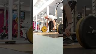 3 cleans with 70kg on 27 June 2023