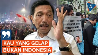 Viral Tagar Indonesia Gelap, Luhut: Kau Yang Gelap Bukan Indonesia