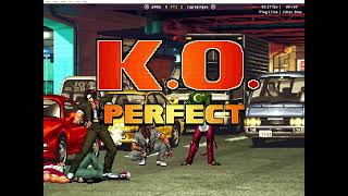 a00a(에이00에이)vs captainjae 킹오브98  Fightcade The King of Fighters '98  #kof98