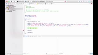 Mac C++ Programming #12 - Switch Statements
