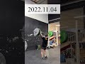 shorts snatch 스내치 185lb 같은 무게 다른 자세