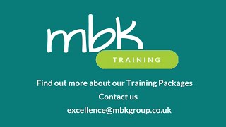 MBK Training Overview