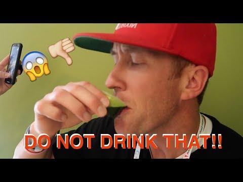 Wheat Grass shot?!? Do NOT drink that! Wheat Grass shot?!? Do NOT drink that!