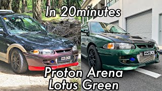 PROTON ARENA CHANGE COLOUR IN 20minutes ?