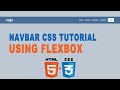 Navbar CSS Tutorial | Create a Navigation Bar With Flexbox