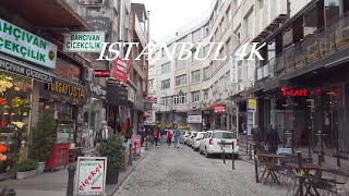 Driving Downtown - Istanbul 4K - Turkey