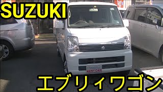 SUZUKI・エブリィワゴン・JP・【１００％買取販売しています】【新車市場ジェイボーイ明石店】【たけしましゃちょー】