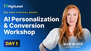 Day 1 - AI Personalization & Conversion Workshop