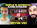 EKİPLE BERABER 16 YAYINCIYA KARŞI VS ATTIK!! HERKESİ ÇILDIRTTIK!! | PUBG MOBILE