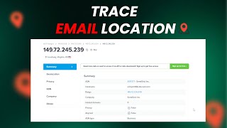 How To Trace Email Sender Location?