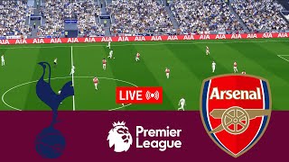 [LIVE] Tottenham Hotspur vs Arsenal Premier League 23/24 Full Match - Video Game Simulation