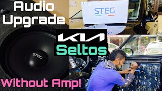 Audio upgrade in Kia Seltos | Steg leo 650c | Modification