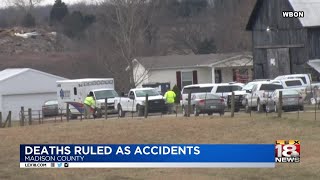 Deaths Ruled As Accidents