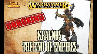 Warhammer Age of Sigmar / Kragnos The End of Empires  / Unboxing