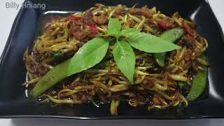 Pepinpoh kio tethawn aw kan vun ei ciamco mai le..#Bean Sprouts Recipe.