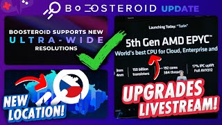 Next-Gen UPGRADES LIVESTREAM! | BOOSTEROID News Update