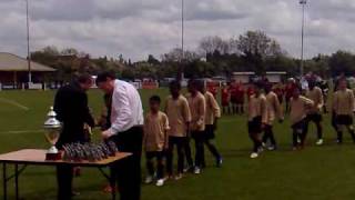 Leicester Nirvana u11's cup winners 2009