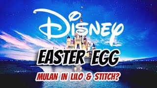 Disney Easter Eggs: Mulan in Lilo & Stitch