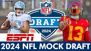 ESPN 2024 NFL Mock Draft - 1st Round Projections