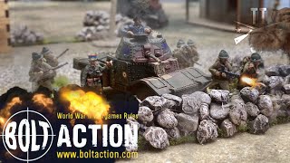 Tabletop CP: Bolt Action Battle Report- Surrounded!