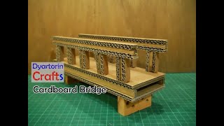 Make a bridge from cardboard
